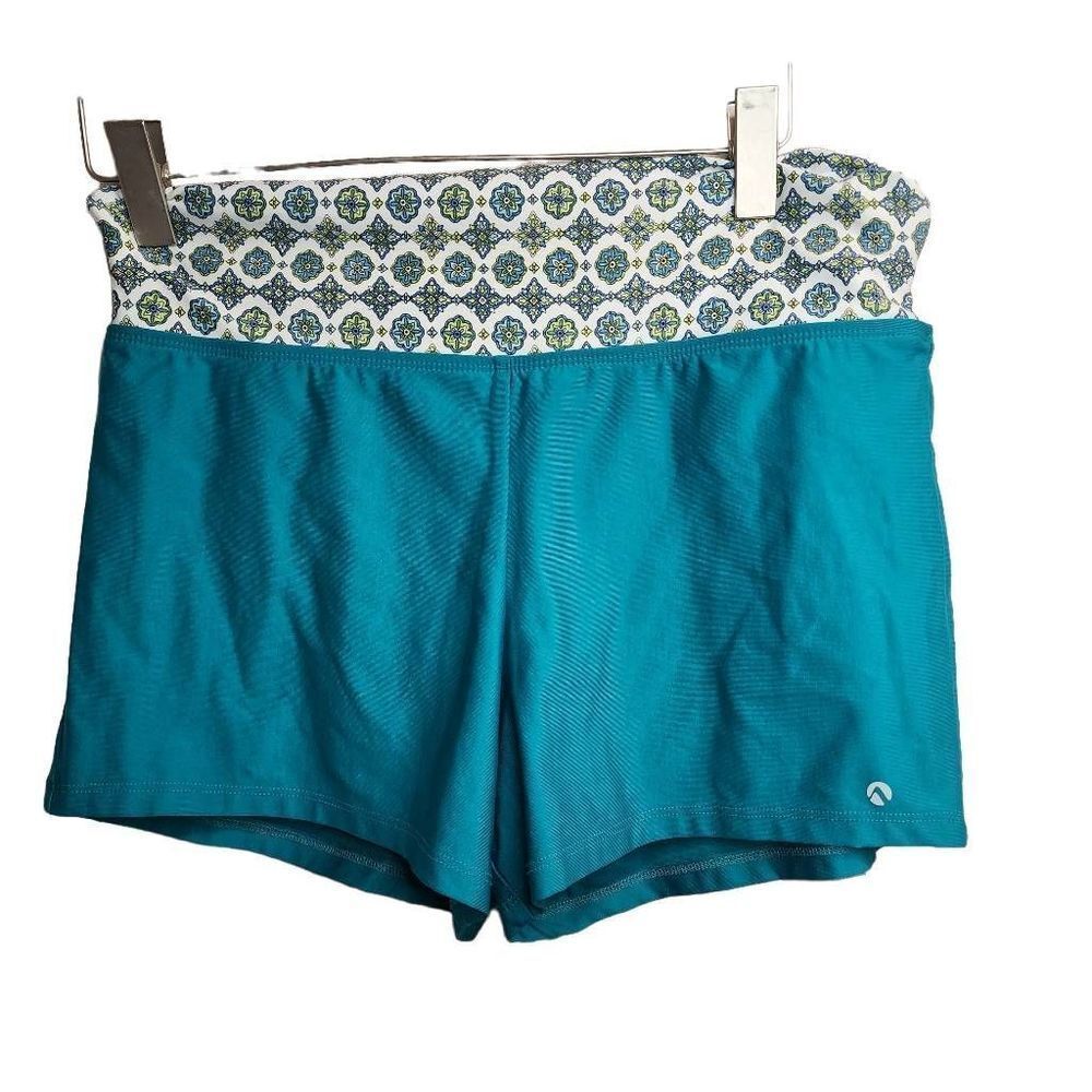 Next By Athena Athletic Shorts Turquoise Size Large EUC
